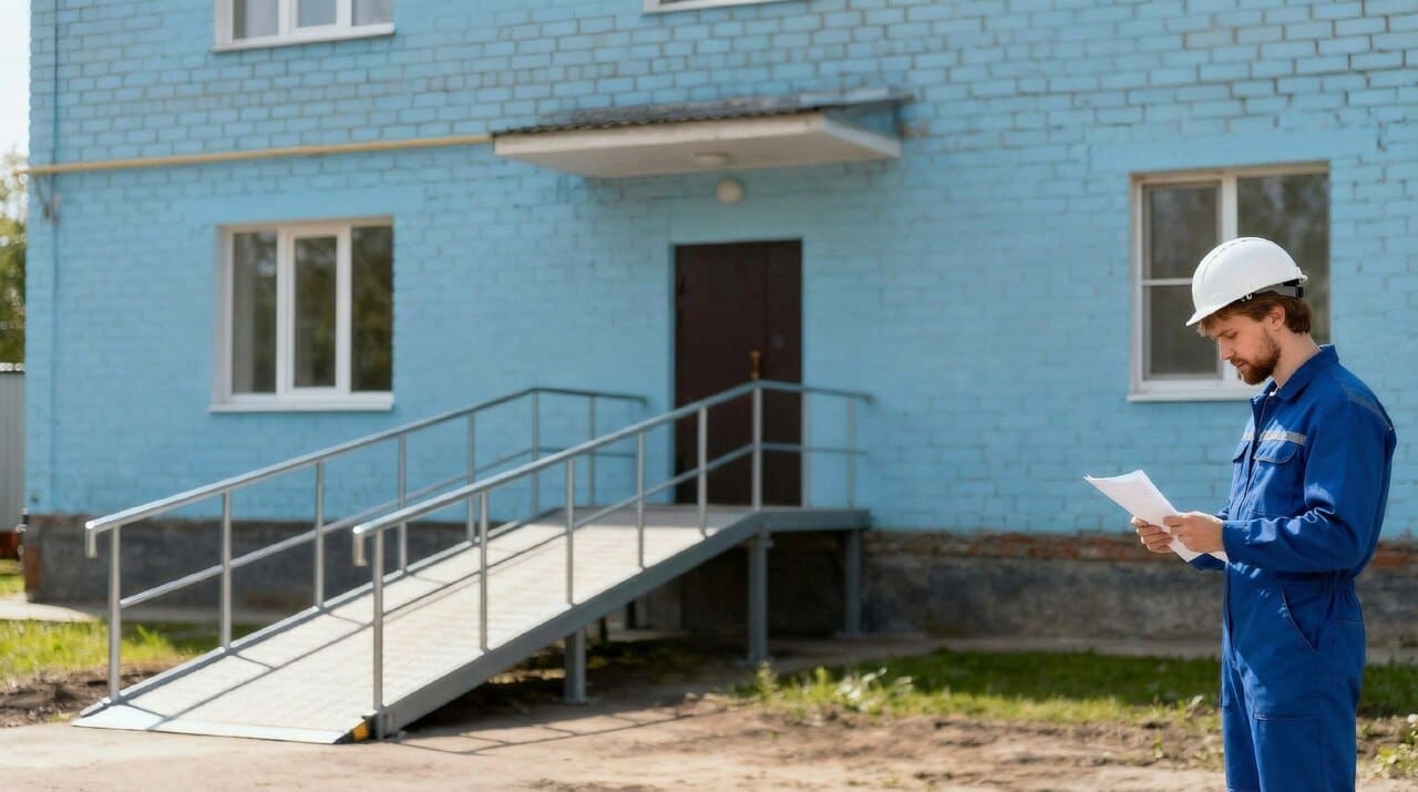 Проект пандуса доступности МГН
